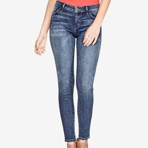 Guess cropped skinny jeans